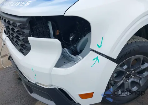 2025 Ford Maverick Xlt z USA, uszkodzony, nr VIN 3FTTW8J30SRA47986